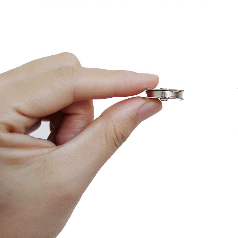 VOBRAMY 20 Sets Magnetic Snaps Button for Purse Handbag Wallet Overcoat Bag 19 mm Silver Fasteners Snap Buttons (19mm) - Image 4